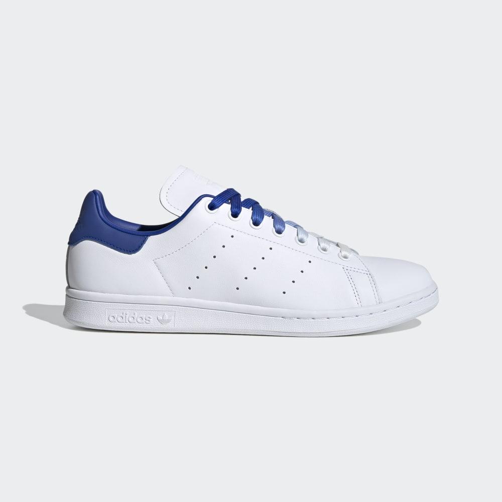 Adidas Men's Stan Smith Originals Shoes White/Royal Ireland EF4690